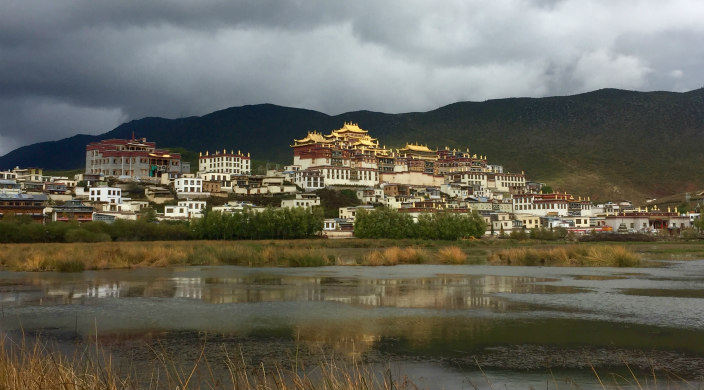 Buddish temple in China, visited by the author